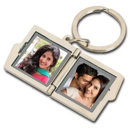 Customised Two Frame Keychain