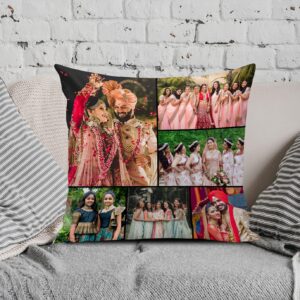 Customised photo pillow