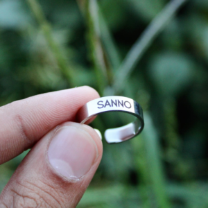 Customised Name Ring